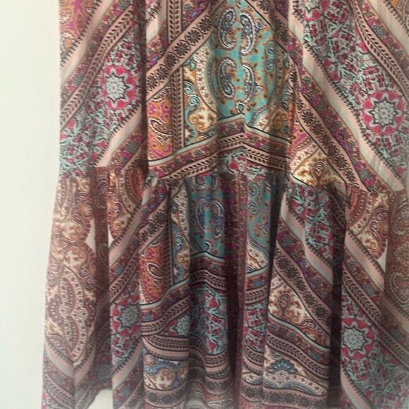 Anthropologie Kachel Travi Printed Maxi Dress S - Picture 4 of 7